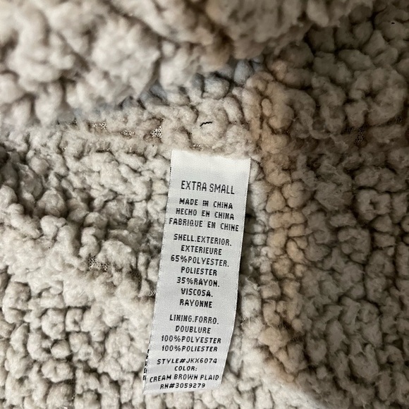 Thread & Supply Cream Sherpa Jacket - Picture 4 of 4